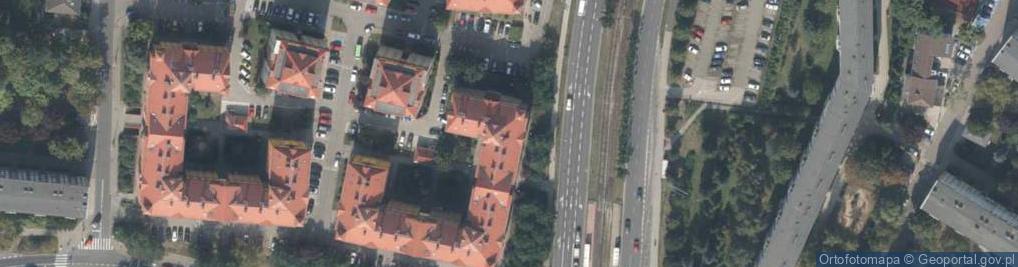 Zdjęcie satelitarne Usługi Elektroradiologiczne