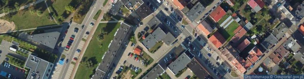 Zdjęcie satelitarne Usługi Finansowe