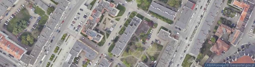 Zdjęcie satelitarne Usługi Finansowo Ubezpieczeniowe Mikołaj Kamińska Monika