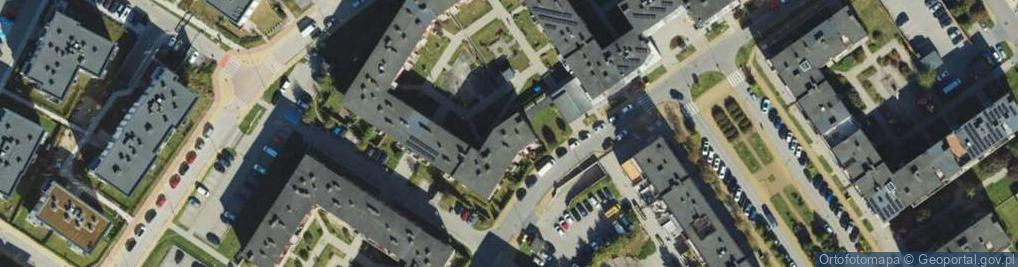 Zdjęcie satelitarne Usługi Geodezyjne El Geo