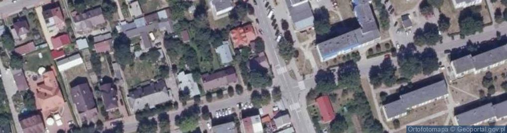 Zdjęcie satelitarne Usługi Geodezyjne Geometr Marek Wołyniec Jarosław Woronko