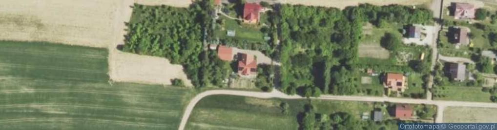 Zdjęcie satelitarne Usługi Geodezyjne Geomk