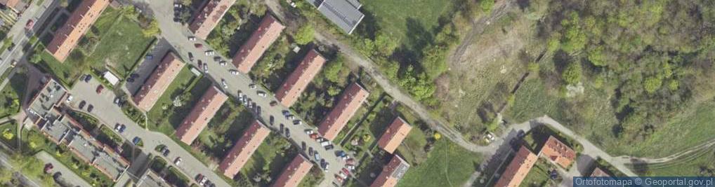 Zdjęcie satelitarne Usługi Geodezyjne i Kartograficzne