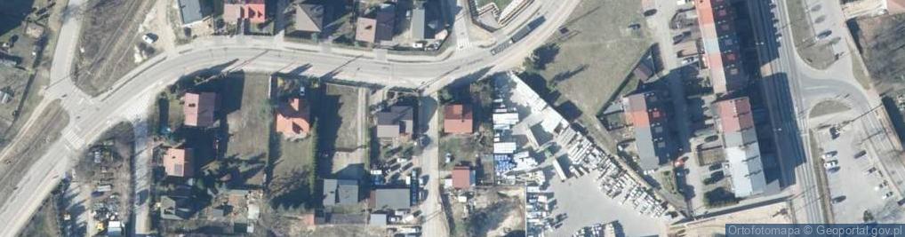 Zdjęcie satelitarne Usługi Geodezyjne i Kartograficzne