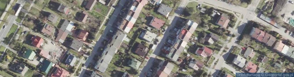 Zdjęcie satelitarne Usługi Geodezyjne Rafał Baran