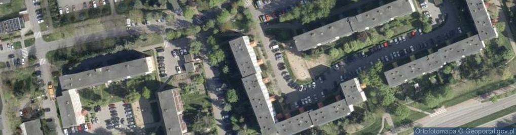 Zdjęcie satelitarne Usługi Geodezyjne w Jaśkowski