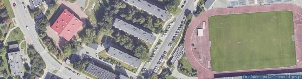 Zdjęcie satelitarne Usługi Geodezyjne Wiśniewski Józef