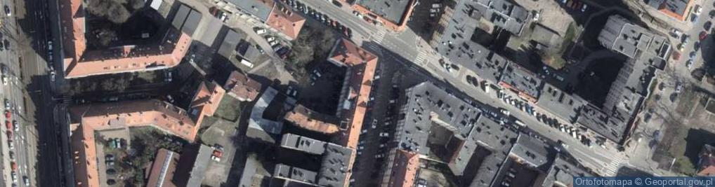 Zdjęcie satelitarne Usługi Geodezyjne Wycena Nieruchomości Oyrzanowska Maria