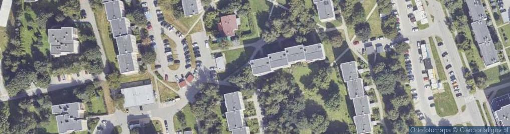 Zdjęcie satelitarne Usługi Geodezyjno - Kartograficzne Geopomiar Tomasz Wilk