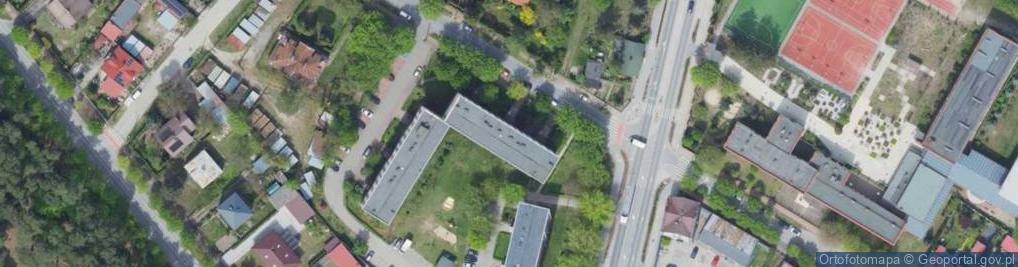 Zdjęcie satelitarne Usługi Geodezyjno Kartograficzne Janina Barcikowska