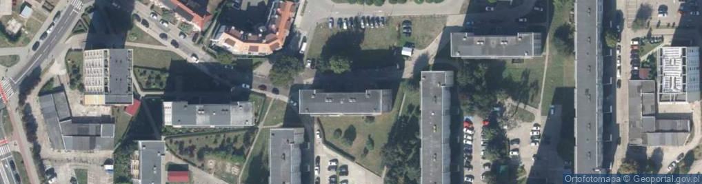 Zdjęcie satelitarne Usługi Geodezyjno Kartograficzne Krzyżyńska Danuta