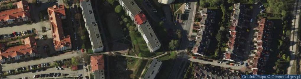 Zdjęcie satelitarne Usługi Geodezyjno Kartograficzne MGR Inż