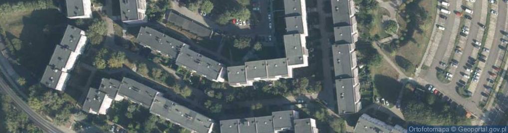 Zdjęcie satelitarne Usługi, Handel, Pośrednictwo Zbigniew Bajuk