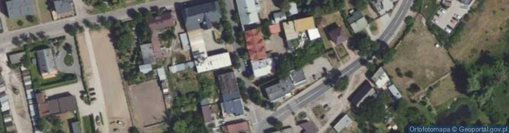 Zdjęcie satelitarne Usługi Handlowe