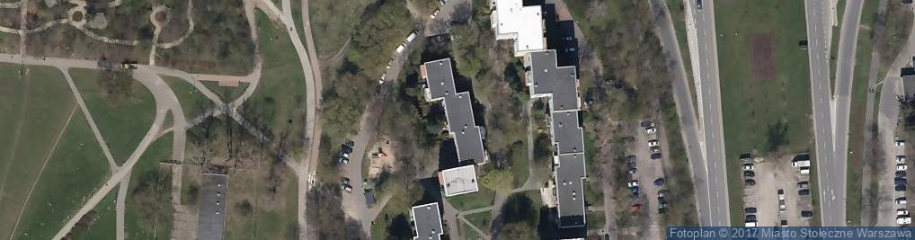 Zdjęcie satelitarne Usługi Handlowe