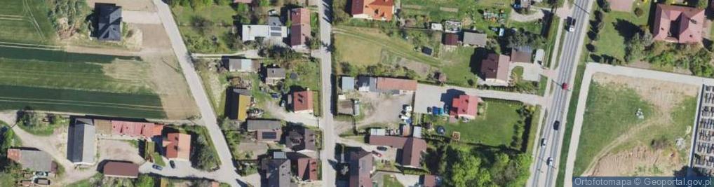 Zdjęcie satelitarne Usługi Handlowo Transportowe Tadeusz Piotrowski