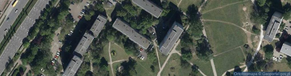 Zdjęcie satelitarne Usługi Informatyczne Zdyb Marianna