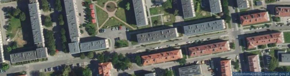 Zdjęcie satelitarne Usługi Instalacyjno Budowlane w & w Wieczorek R Wojtol K