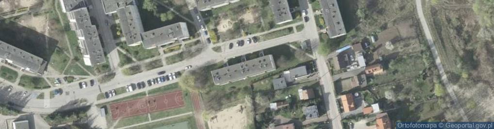 Zdjęcie satelitarne Usługi Inwestycyjne i Projektowanie Inż