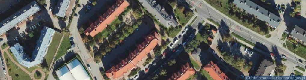 Zdjęcie satelitarne Usługi Iwon Dariusz Kosiński