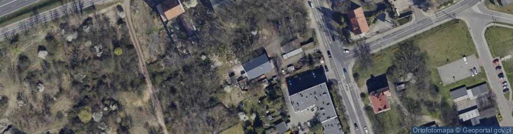 Zdjęcie satelitarne Usługi Komunalne i Różne Komus Hajbura Zbigniew Cibura Werner