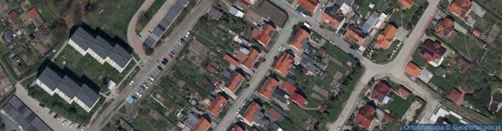 Zdjęcie satelitarne Usługi Komunalne Władysław Sikorski, Kamienna Góra