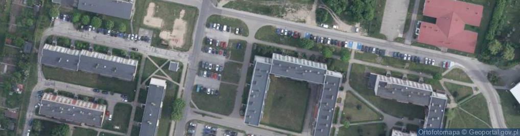 Zdjęcie satelitarne Usługi Koparką Zbigniew Mrozowski