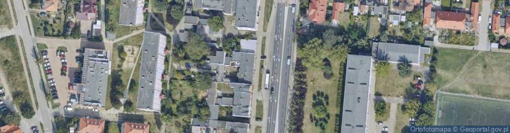 Zdjęcie satelitarne Usługi Krawieckie Magdalena Słoniewska