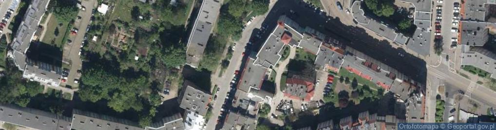 Zdjęcie satelitarne Usługi Krawieckie Monika Piwowarczyk