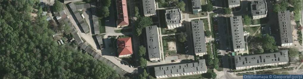 Zdjęcie satelitarne Usługi Kserograficzne Zbigniew Para