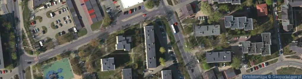 Zdjęcie satelitarne Usługi Lekarskie Modrowska Żukowska Krystyna