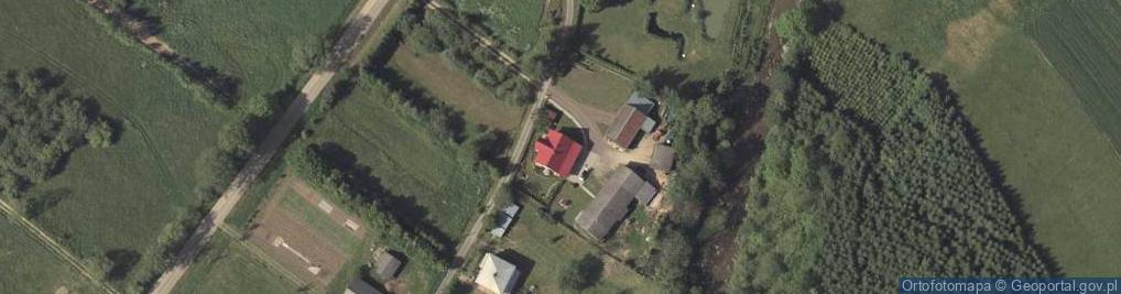 Zdjęcie satelitarne Usługi Leśne Paweł Stróżak