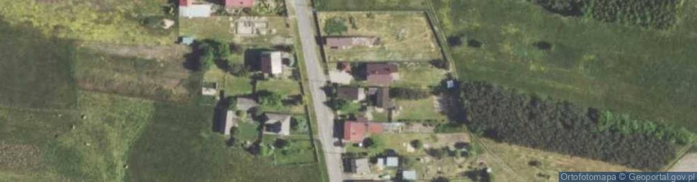 Zdjęcie satelitarne Usługi Leśne Pinus Piaszczyk Radosław