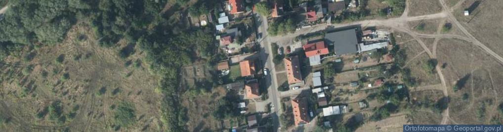 Zdjęcie satelitarne Usługi Leśne Podzio