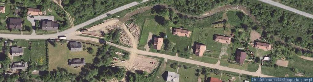 Zdjęcie satelitarne Usługi Leśne - Stanislaw Kuczek
