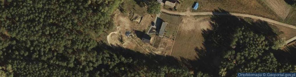 Zdjęcie satelitarne Usługi Leśne Tomasz Brucki