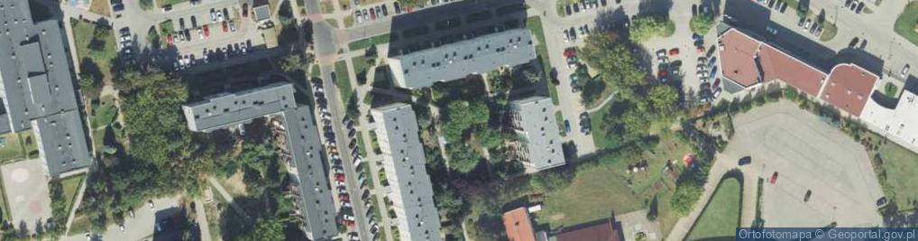 Zdjęcie satelitarne Usługi Malarsko Szpachlarskie Kubaś E Konieczny M Szymczak R