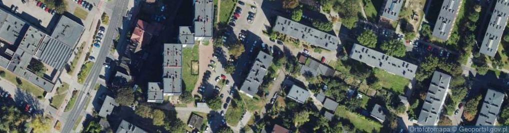 Zdjęcie satelitarne Usługi Maszynopisania