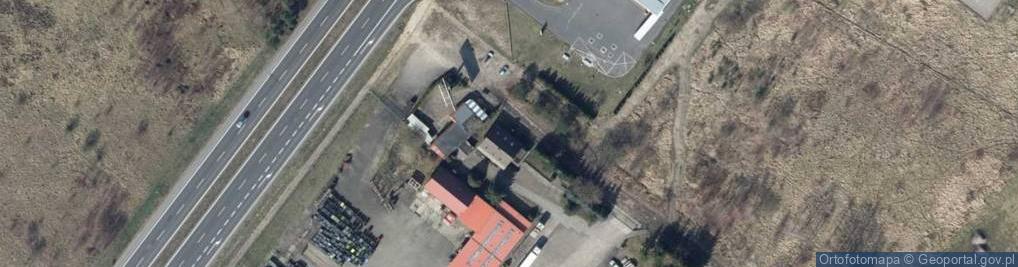 Zdjęcie satelitarne Usługi Mechanika Pojazdowa Blacharstwo Lakiernictwo