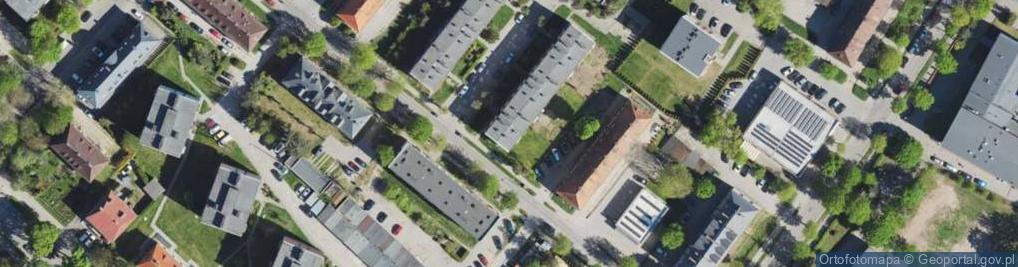 Zdjęcie satelitarne Usługi Muyzczne Lubański Piotr