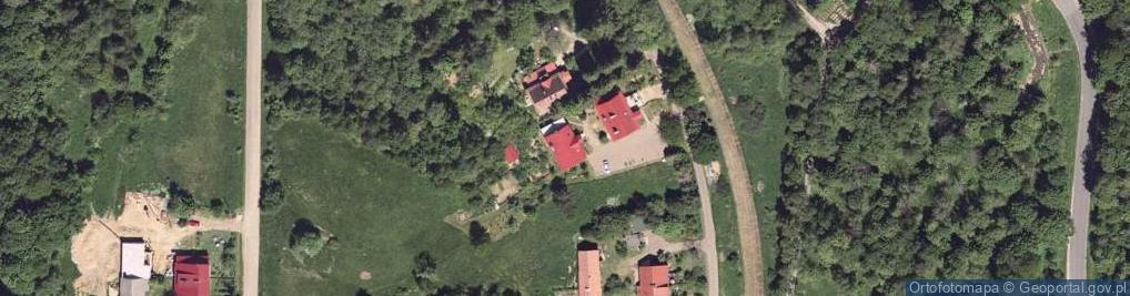Zdjęcie satelitarne Usługi Noclegowe Leśne Berdo Bożena Stanek