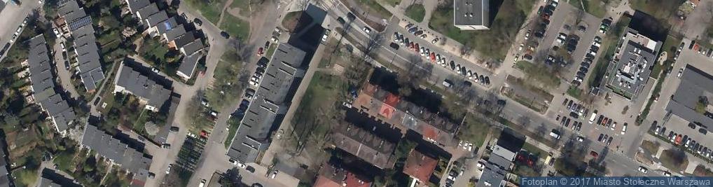 Zdjęcie satelitarne Usługi Ochrony Osób i Mienia Marek Toczyski