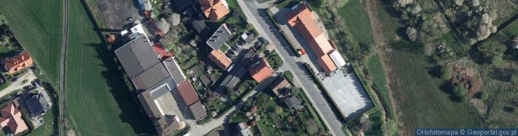 Zdjęcie satelitarne Usługi Ogólnobudowlane Nadzór Kosztorysowanie Wykonastwo Produkcja i Handel Jabłoński Jerzy