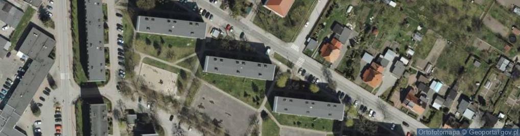 Zdjęcie satelitarne Usługi Ogólnobudowlane Raf - Iwa Iwona Cylkowska