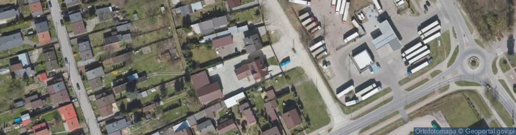 Zdjęcie satelitarne Usługi Osobowo Towarowe