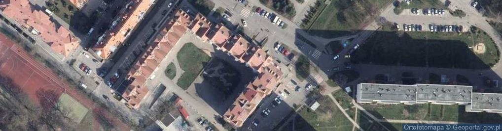 Zdjęcie satelitarne Usługi Pielęgniarske Wynajem Pokoi Gościnnych