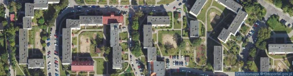 Zdjęcie satelitarne Usługi Pielęgniarskie MGR