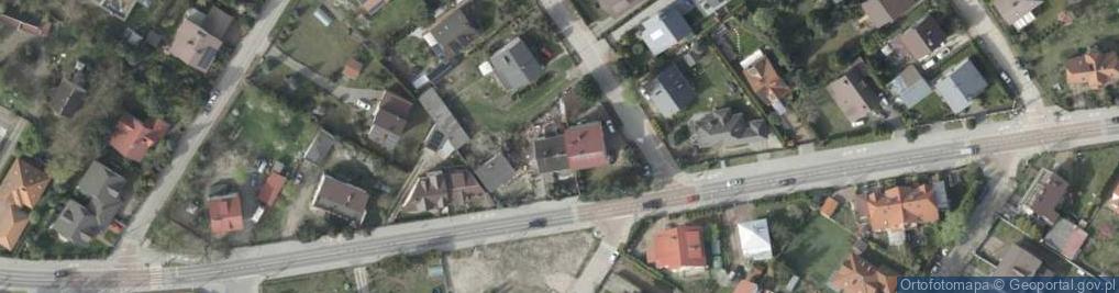 Zdjęcie satelitarne Usługi Poligraficzne