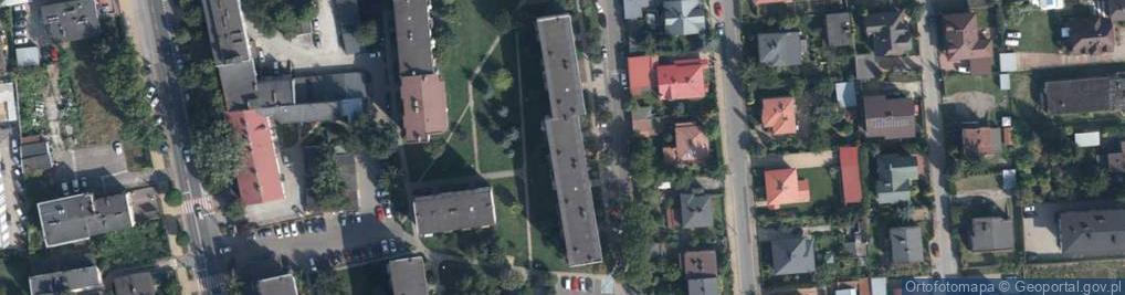 Zdjęcie satelitarne Usługi Poligraficzne