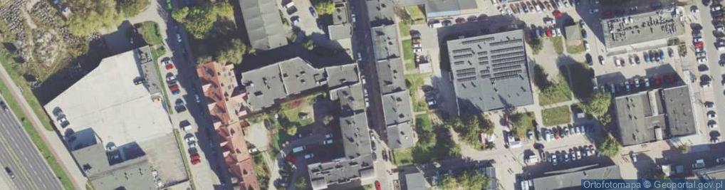 Zdjęcie satelitarne Usługi Porządkowe